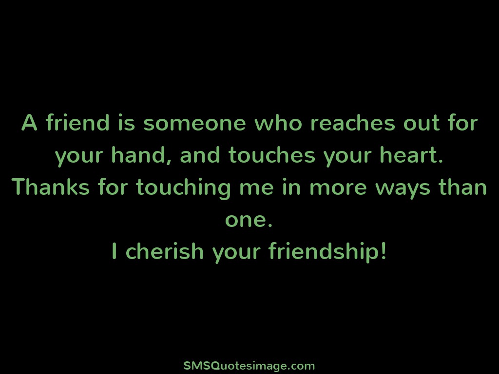 Friendship I cherish your friendship