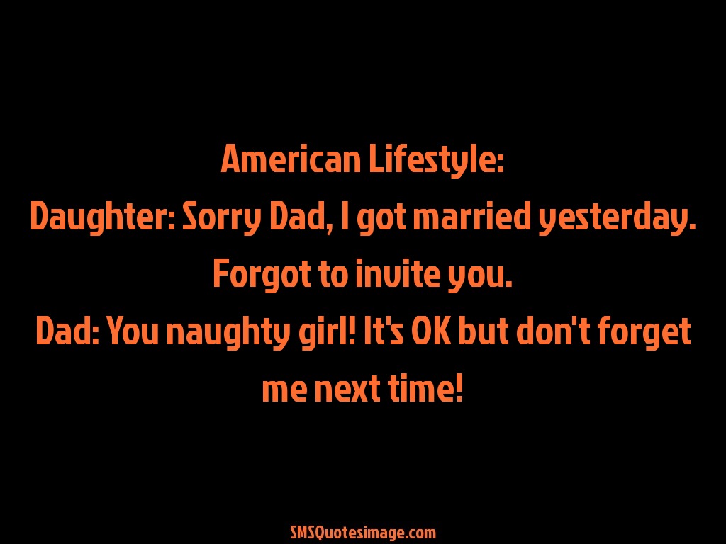 Funny American Lifestyle