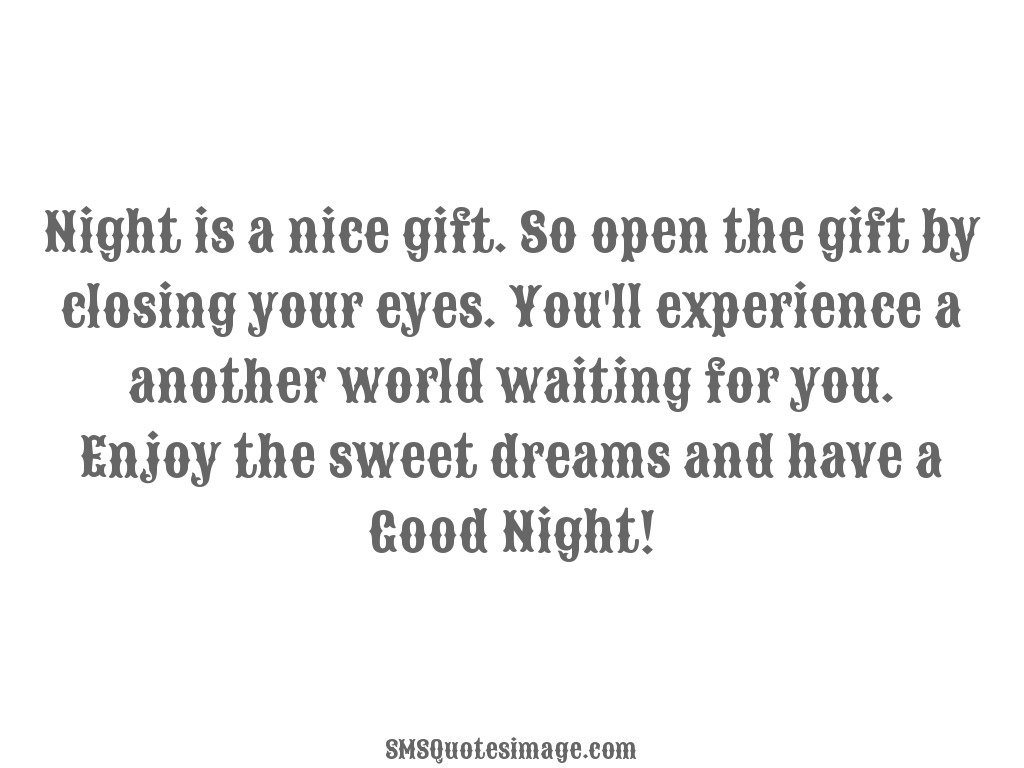 Good Night Night is a nice gift