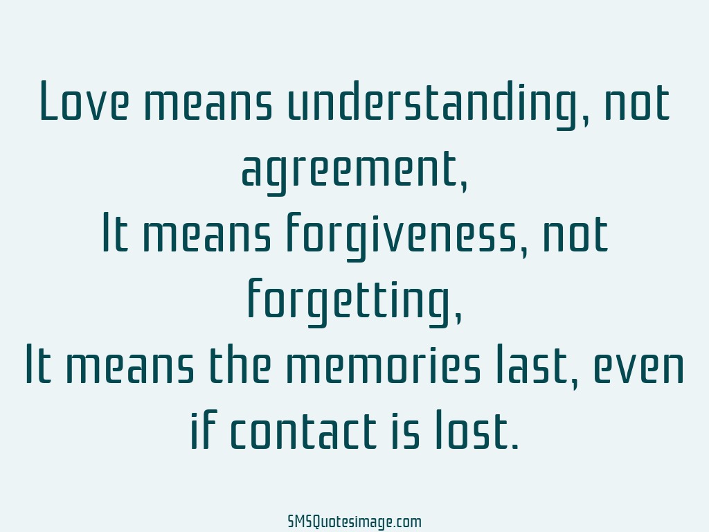 Love Love Means Understanding  C B Download Quote Image