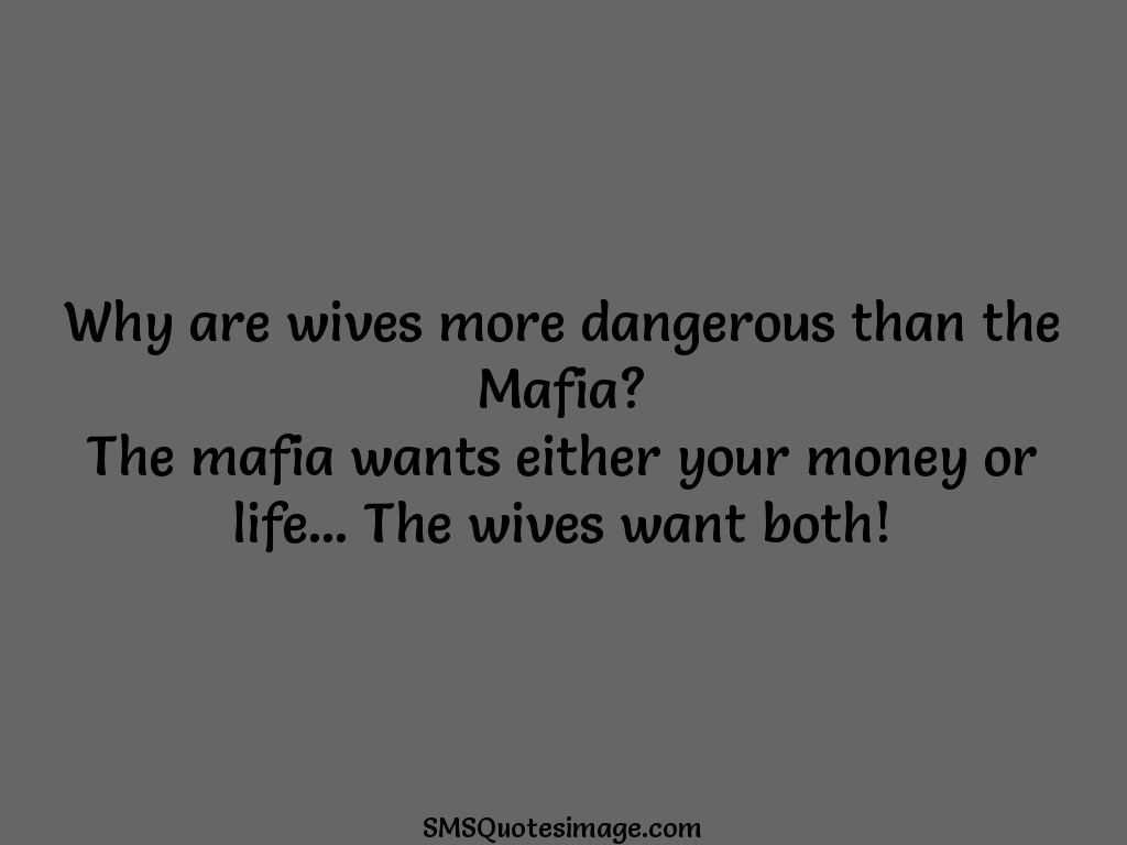 Marriage Why are wives more dangerous