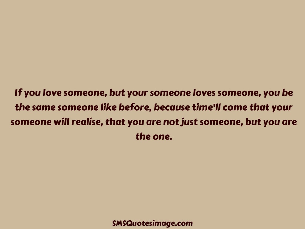 Wise If you love someone