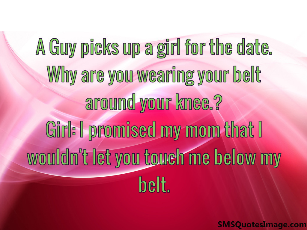 A Guy picks up a girl for the date