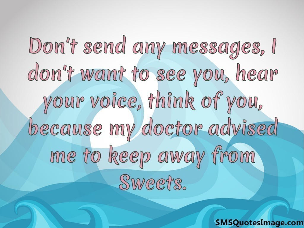 Don't send any messages