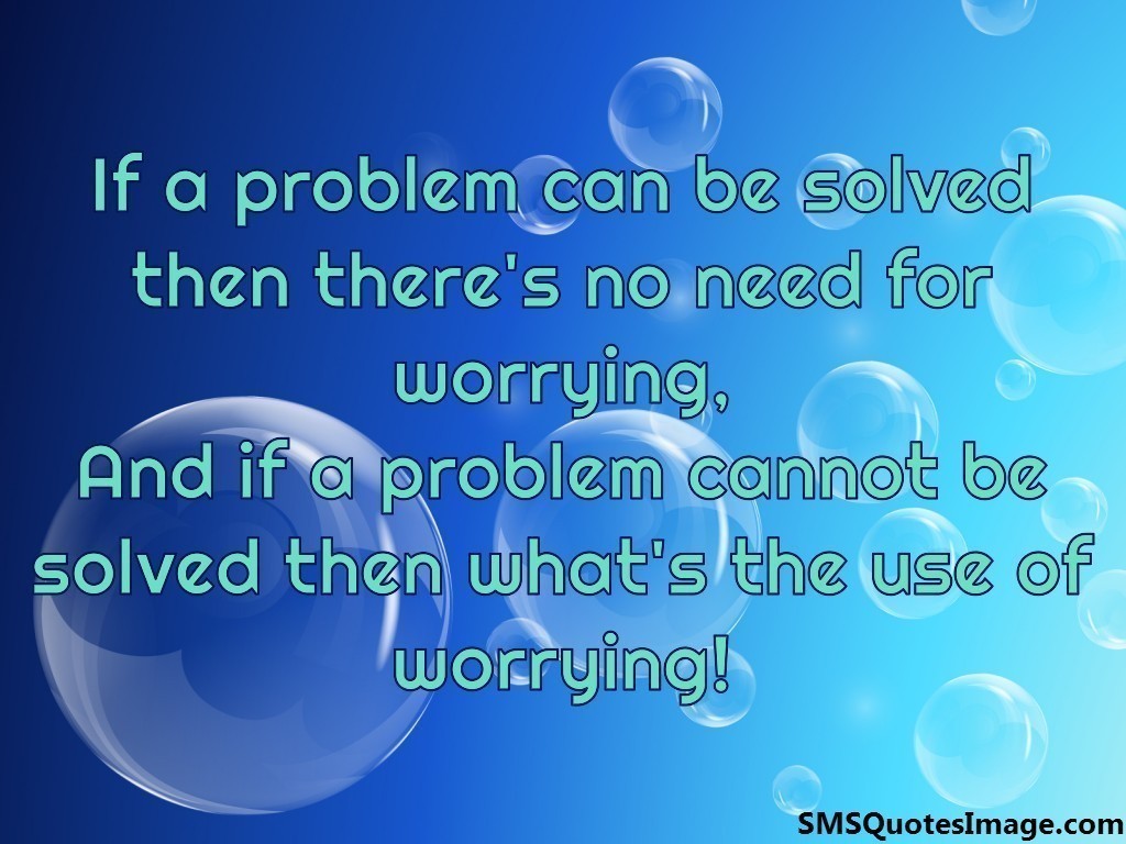 If a problem can be solved