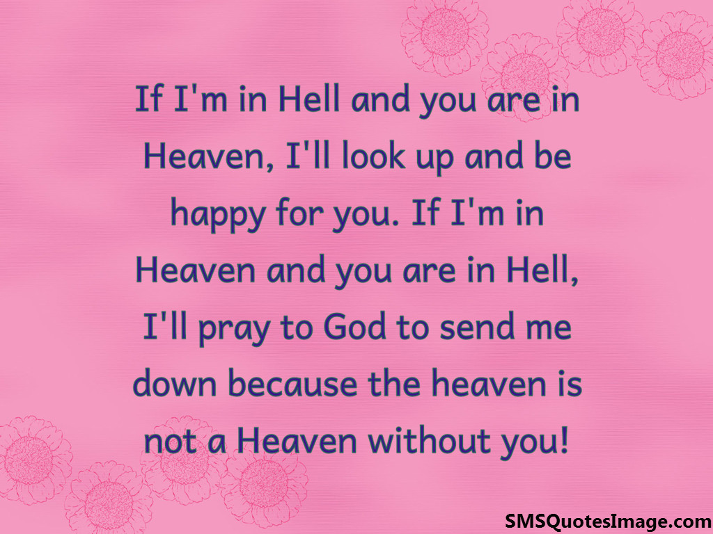 If I'm in Hell