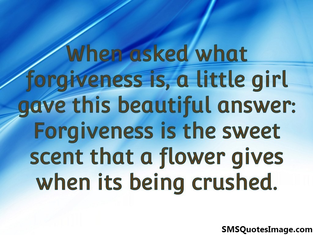 What forgiveness is