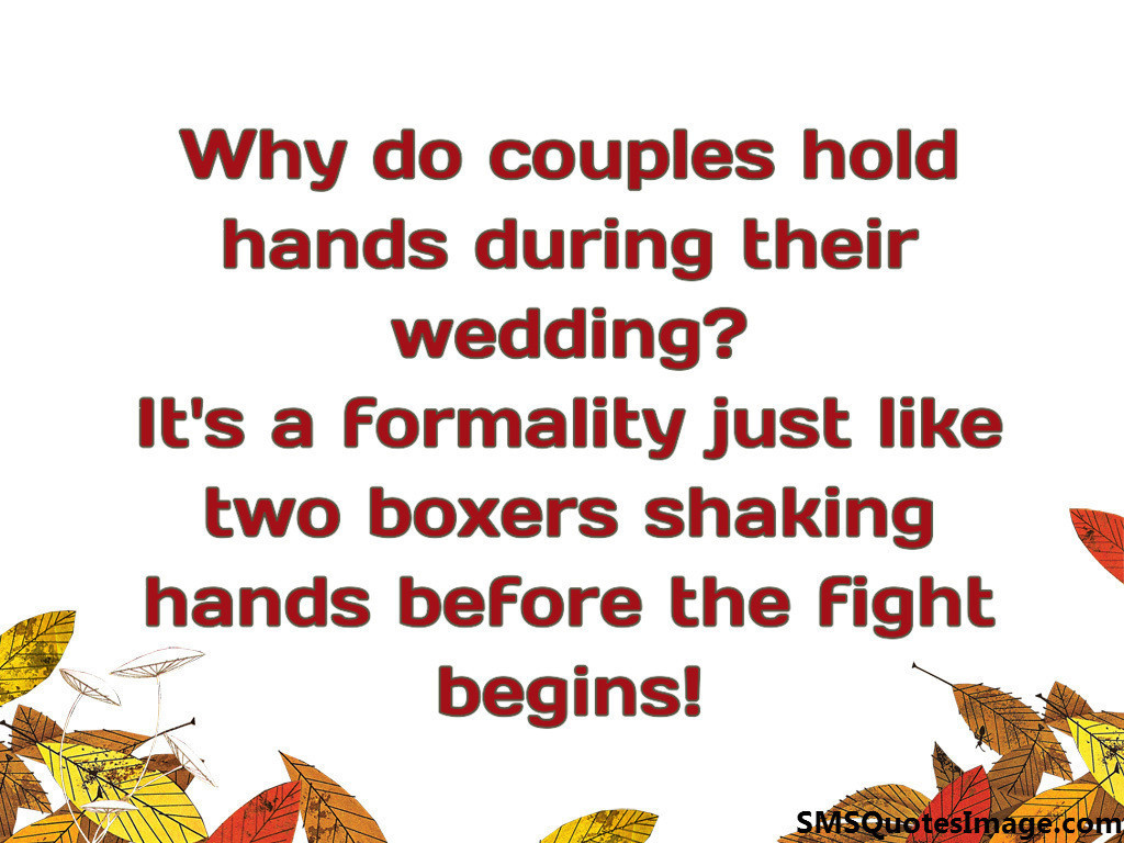 Why do couples hold hands during