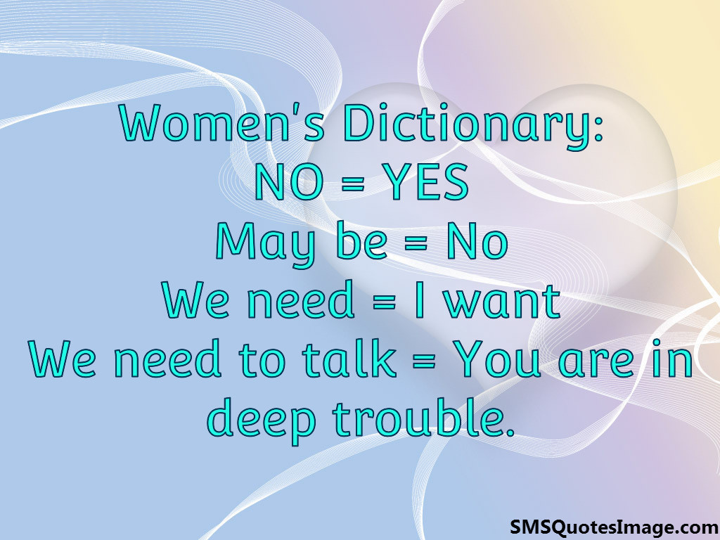 Women's Dictionary